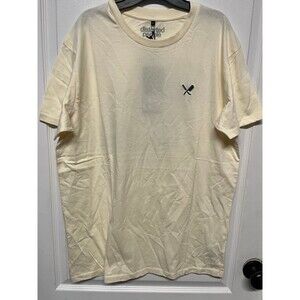 Distorted People Vita Villa Crew Neck T-Shirt Off White Men’s Large NWT